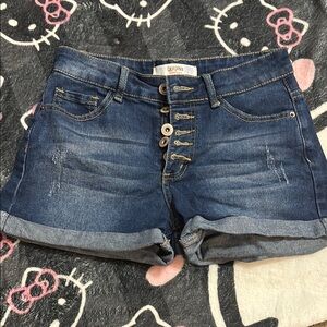 Blue Denim Women's Shorts